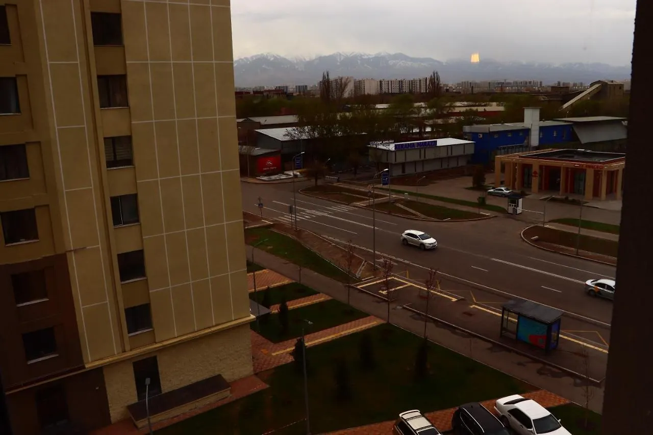 Современная Квартира В Жилом Комплексе «Auezov City» Almaty Apartment